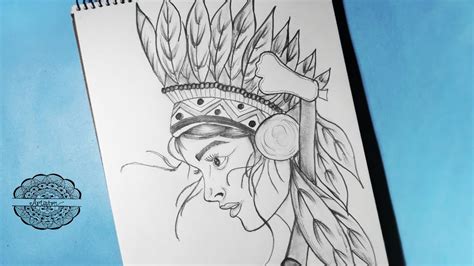 Native American Drawings Easy Elenor Krause