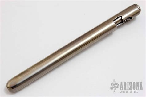 Raw D Rocket Titanium Bolt Pen Arizona Custom Knives