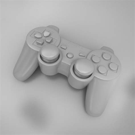 索尼 Playstation 3 控制器 3d模型 49 3ds C4d Fbx Lwo Ma Obj Max Free3d