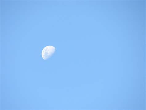 Free Images Moon Sky Daytime Blue Atmosphere Azure Atmospheric