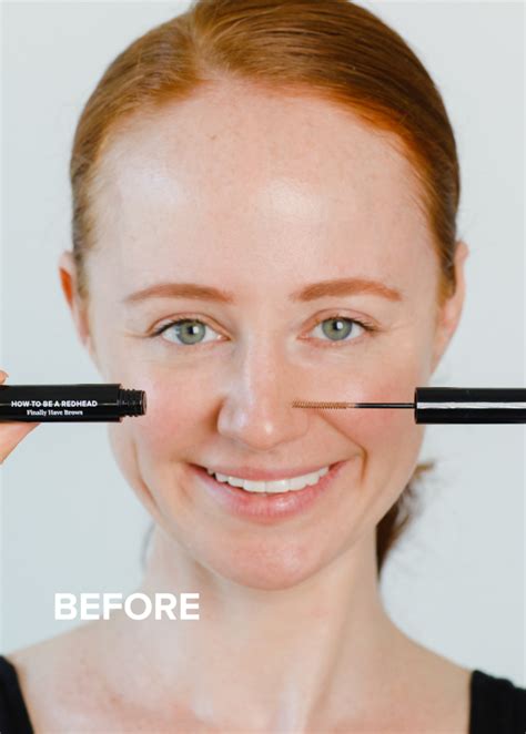 Finally Have Brows® Tinted Redhead Eyebrow Gel Redhead Makeup