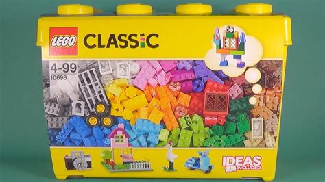 Lego Classic 10698 Creative Brick Box Unboxing Youtube