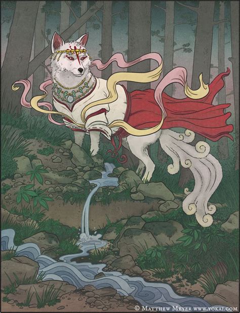 Otohime Gitsune Japanese Mythical Creatures Japanese