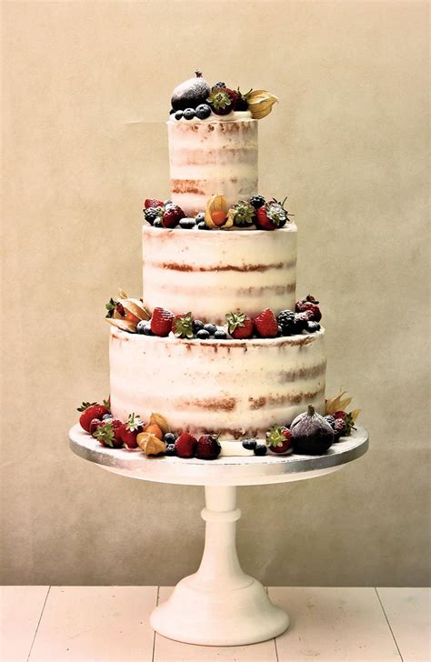 Semi Naked Cake With Fruit Garlands Bay Tree Cakes My Xxx Hot Girl