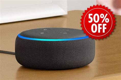 Amazon Slashes Price Of New Echo Dot Alexa Speaker To £2499 From £50