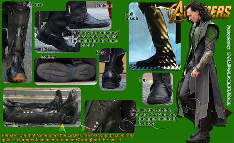 Lokis Boots From The Avengers By D Amj C On Deviantart