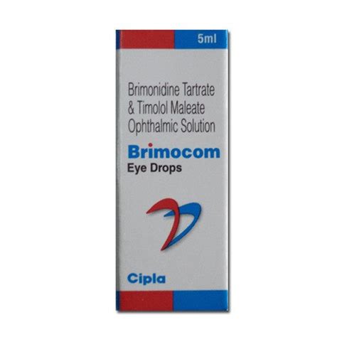 Cipla Allopathic Brimocom Eye Drops Rs 290 Unit Prks International