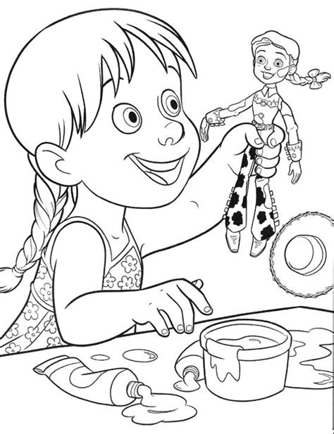 Select from 35870 printable coloring pages of cartoons, animals, nature, bible and many more. Jessie Toy Story and Kids Coloring Pages | トイストーリー