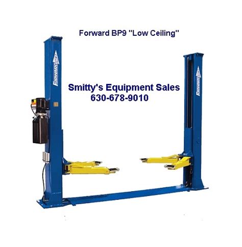 This article has all the information you need about the height requirements for home car lifts. Forward BP9 Low Ceiling Two-Post Lift - Smitty's ...