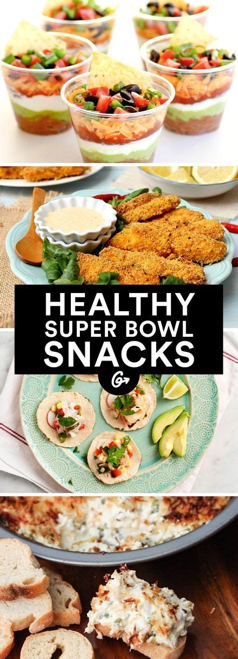 32 Healthy Super Bowl Snacks in 2020 | Healthy superbowl ...