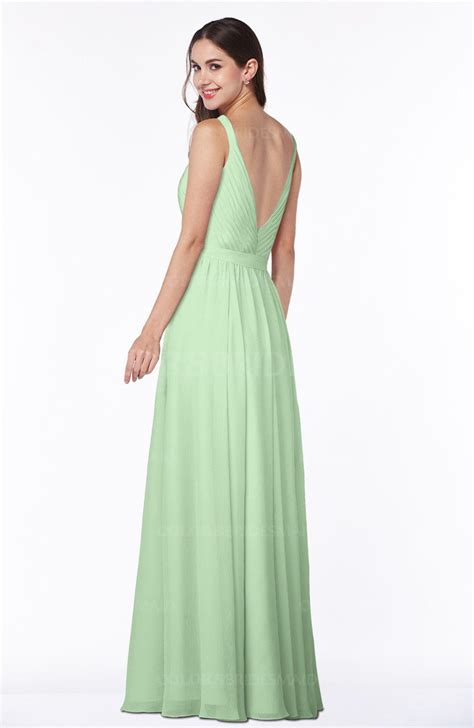 Colsbm Sariah Light Green Bridesmaid Dresses Colorsbridesmaid