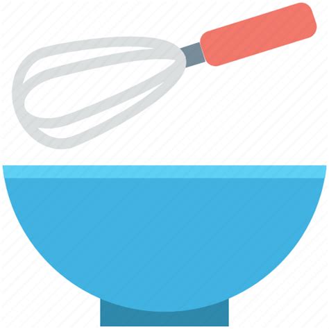Bowl, cake mixer, hand mixer, utensils, whisk icon png image