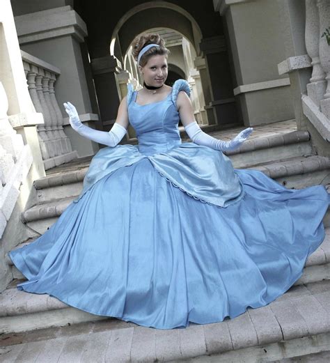 cinderella adult cosplay costume ball gown by addictedtomagic