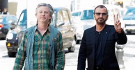 Ringo Starr and son hit the streets - but it's hard to tell who's older ...