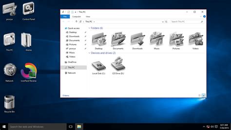 Reverse Iconpack For Win10 By Hamed1987s On Deviantart