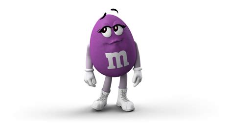 Mandms Introduces Purple The First New Character In A Decade