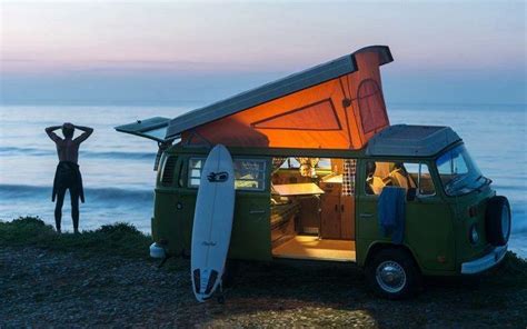 Beach Lifestyle Surfing Surf Trip Vw Camper