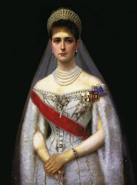 1894 Alexandra Feodorovna Of Russia Born Princess Alix Of Hesse And By