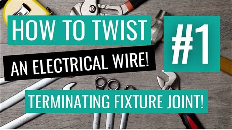 Wire Splices And Joints How To Twist Electrical Wires Together Youtube