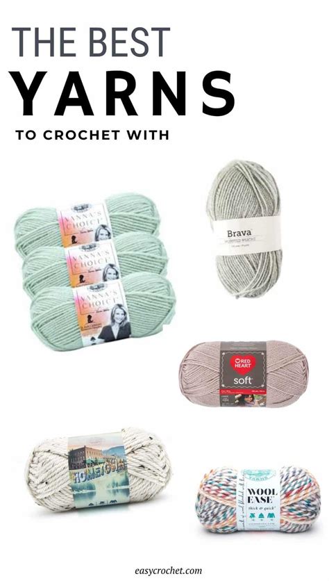 Must Try Crochet Yarn Brands And Types