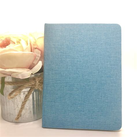 Canvas Hardcover Notebook Journal Blank Pages Hardcover Etsy