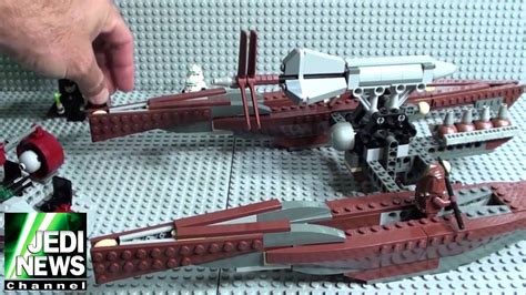 Lego Star Wars Wookiee Catamaran Review Lego 7260 Youtube