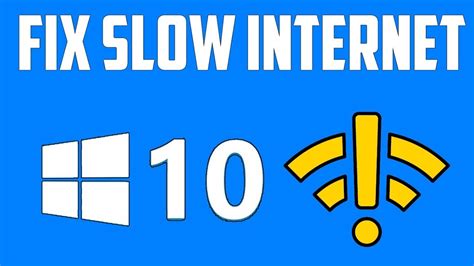 How To Fix Slow Internet Problem In Windows Youtube