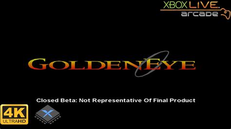 Hd Playthroughs Goldeneye 007 Xbla 4k60fps Facility Youtube