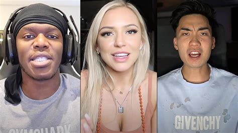 ricegum responds to ksi using ex girlfriend abby rao in sidemen video dexerto