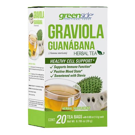 Greenside Graviola Herbal Tea Shop Tea At H E B