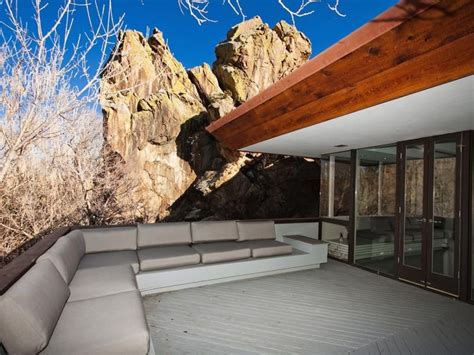 House Of The Week Boulder Co Home Built On A Boulder