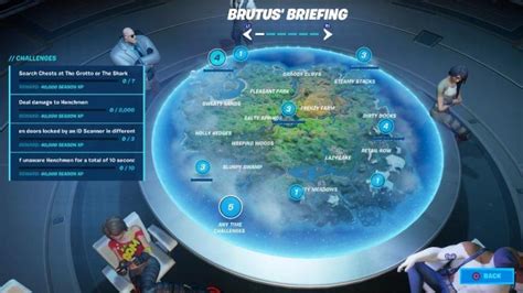 Fortnite Season 2 Brutus Briefing Challenges Guide How To Complete