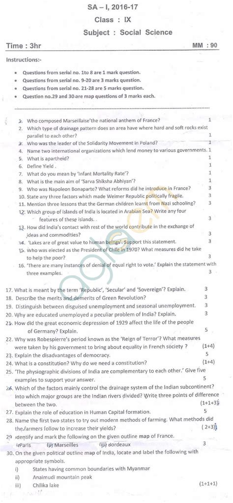 How to write a response paper. Social Science Sample Paper Class 9 Term 1 - CBSE Practice Papers Class 9 Social Science