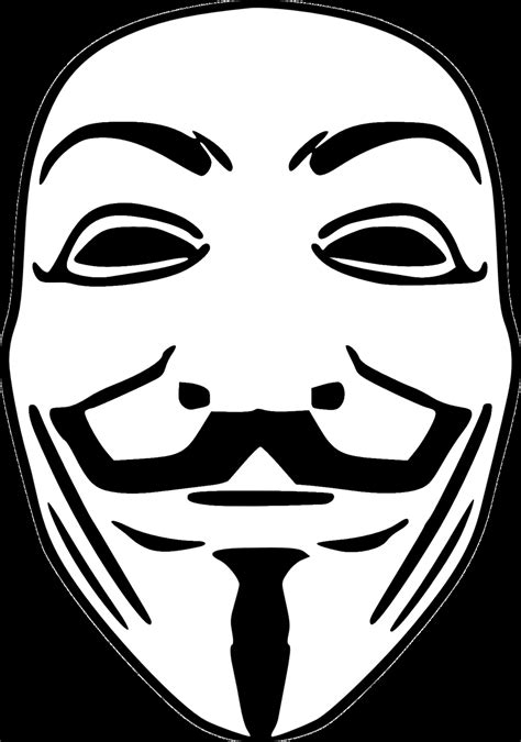Guy Fawkes Mask Vectorised Bw By Timdunn On Deviantart Guy Fawkes