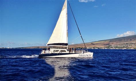 Charter 64ft Trilogy I Sailing Catamaran In Lahaina Hawaii G