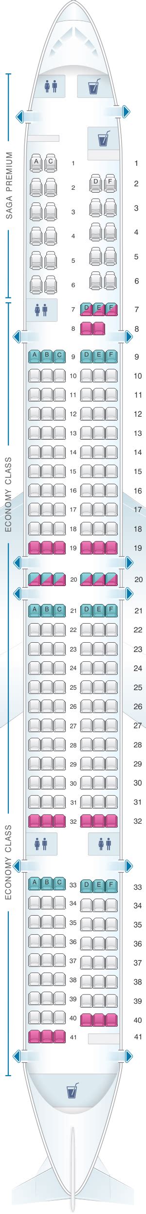 Icelandair 757 300 Seat Map Elcho Table