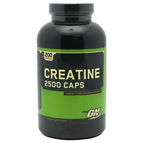 Optimum Nutrition Creatine 2500 Caps 200 Capsules