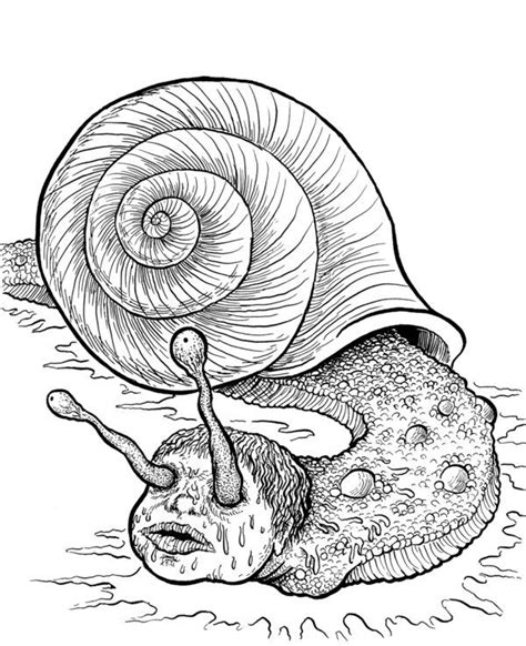 Uzumaki Snail Dark Art Illustrations Junji Ito Artist Inspiration