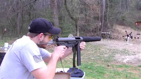 Shooting M3 Smg Grease Gun Youtube