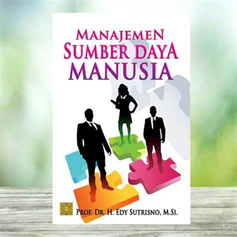 Jual Buku Manajemen Sumber Daya Manusia Edy Sutrisno Indonesia Shopee