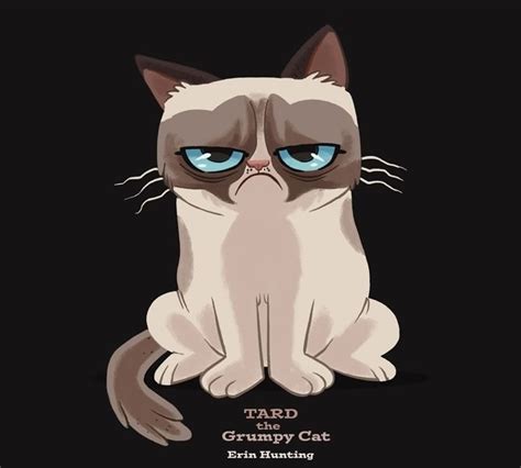 Grumpy Cat Cartoon