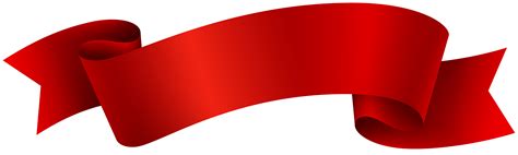 Banner Red Ribbon Clip art - Red ribbon png download - 8000*2407 - Free png image