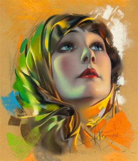 Touching Hearts American Artist Rolf Armstrong Pin Up