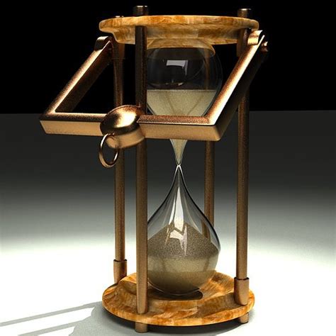 Hourglass 3d Model Cgtrader