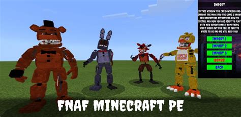 Download Fnaf Mod For Minecraft Pe Free For Android Fnaf Mod For
