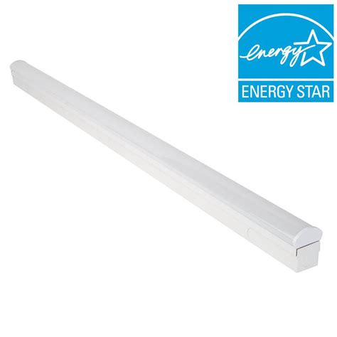 Commercial Electric 4 Ft Brightcool White Led Direct Wire Powered
