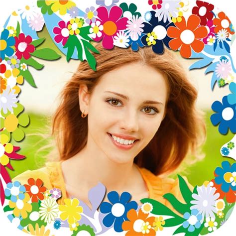 Flower Frames Photo Frames Pic Effects Editor Iphone And Ipad Game
