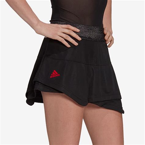 Adidas Womens Match Skirt Primeblue Black Womens Clothing