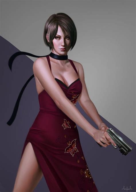 Ada Wong By Tarivanima Re4 Resident Evil Girl Resident