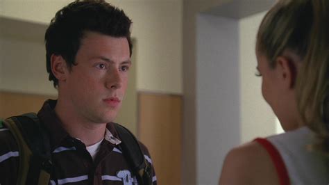 Auscaps Cory Monteith Shirtless In Glee Preggers